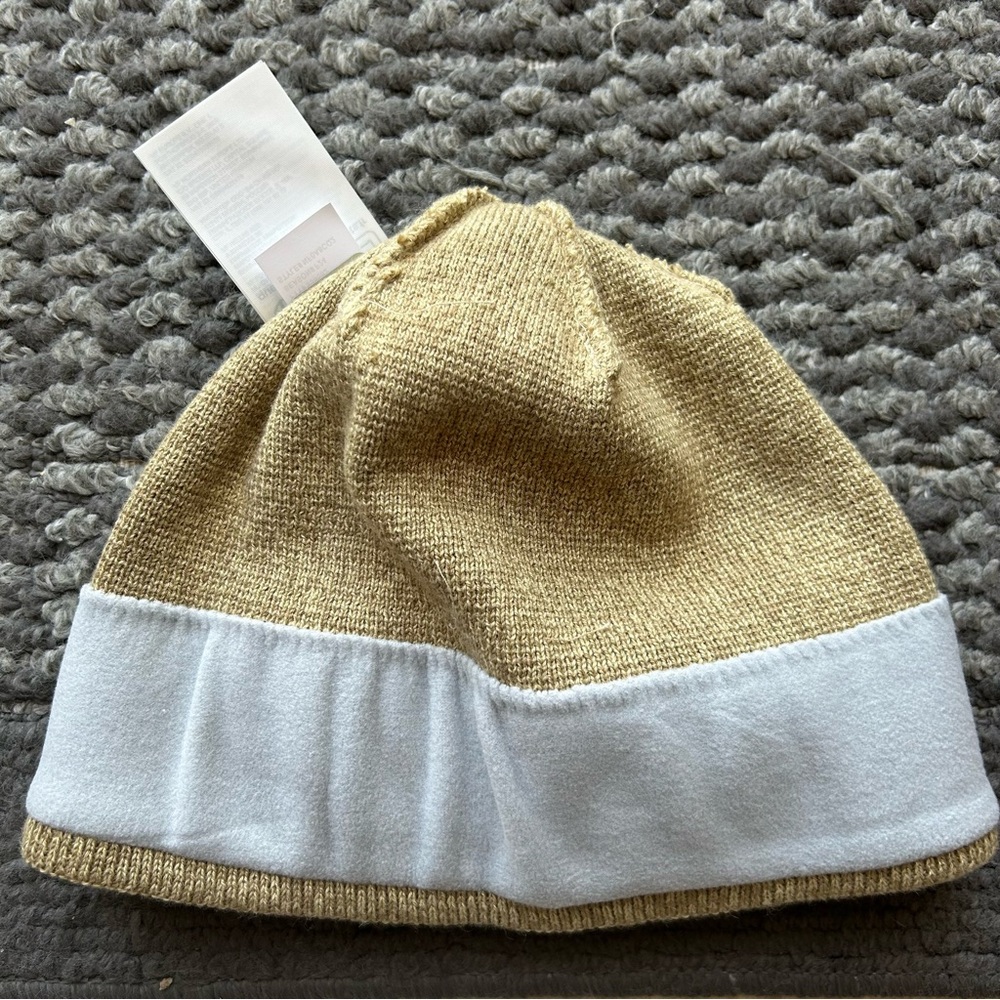The North Face Khaki Stone Heather Beanie Women’s, Olive Tan - Picture 5 of 6